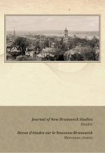 The Journal of New Brunswick Studies Reader